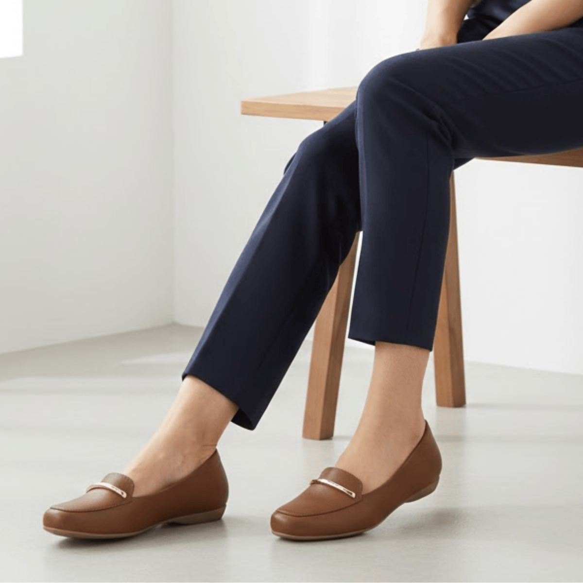 Sapatilha Modare Avela Napa Floather Flexivel Casual  Marrom 6