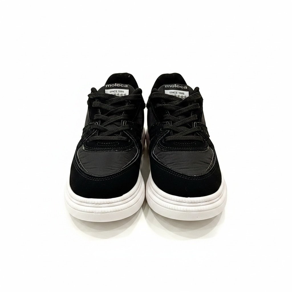 Tenis Moleca Feminino Preto Urbano Casual Diario Preto 4
