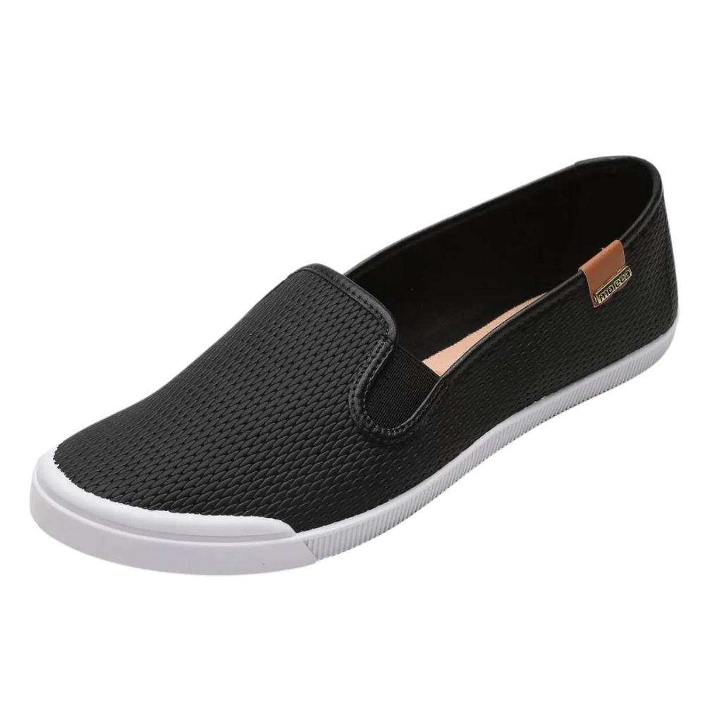 Tenis Moleca Napa Preto-Camel Conforto e Estilo 5109772 Preto 5