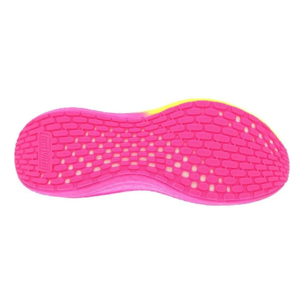Activitta Gaspea Onix Branco Pink Lime Feminino Ultraleve Branco 6