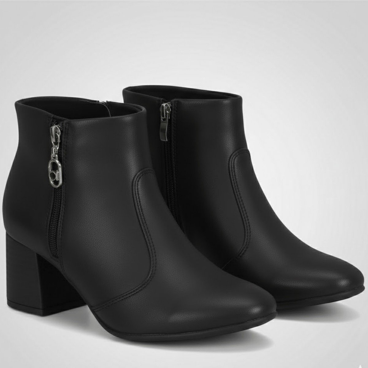 Beira Rio Bota Napa Preto Feminina Estilo Moderno Preto 6
