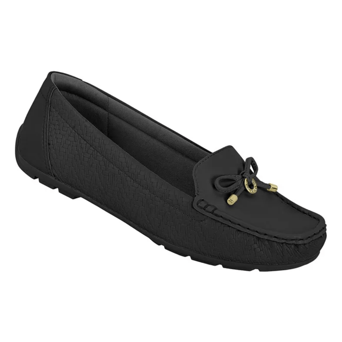 Mocassim Feminino Modare Preto Versatil Leveza Ortopedico Preto 2