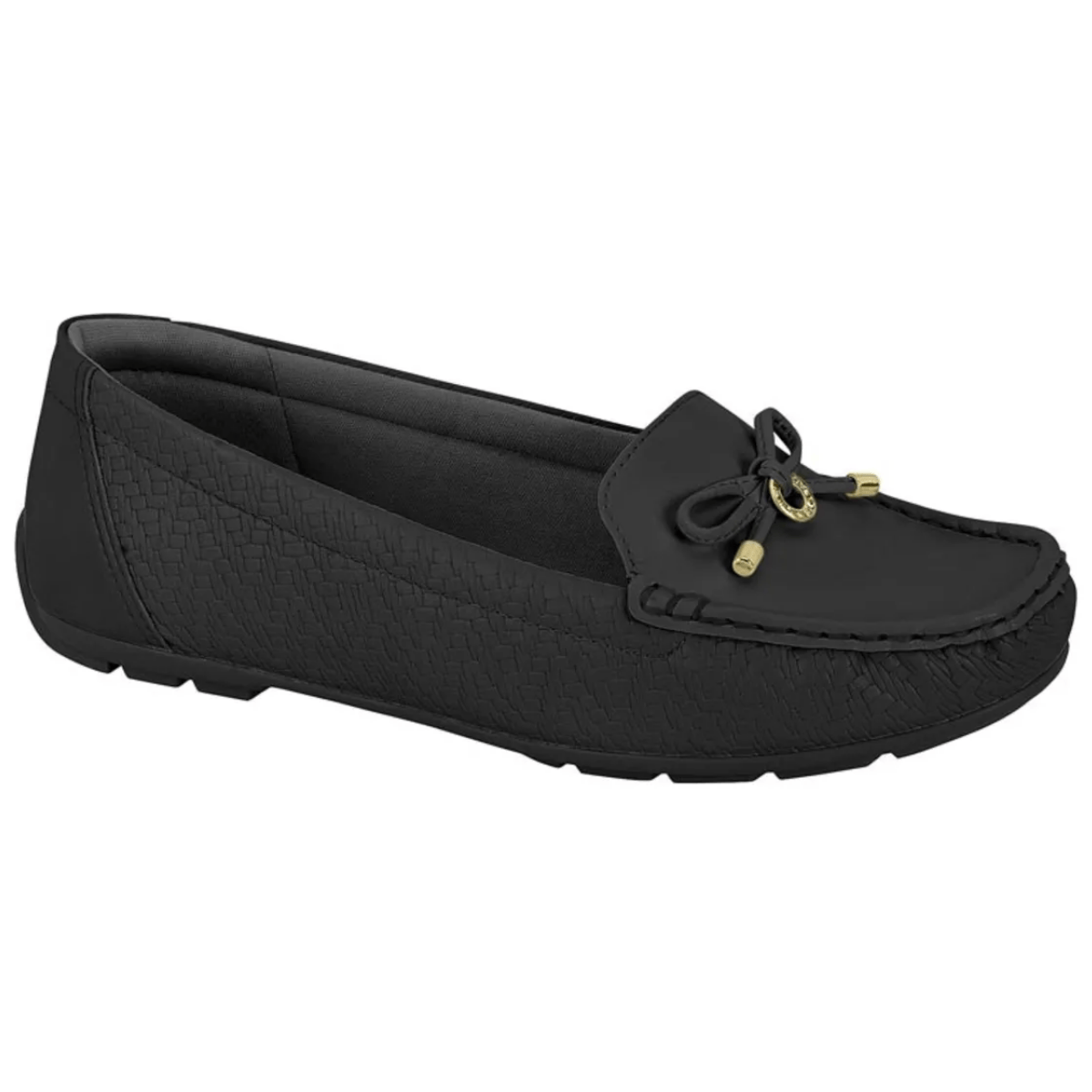Mocassim Feminino Modare Preto Versatil Leveza Ortopedico Preto 4