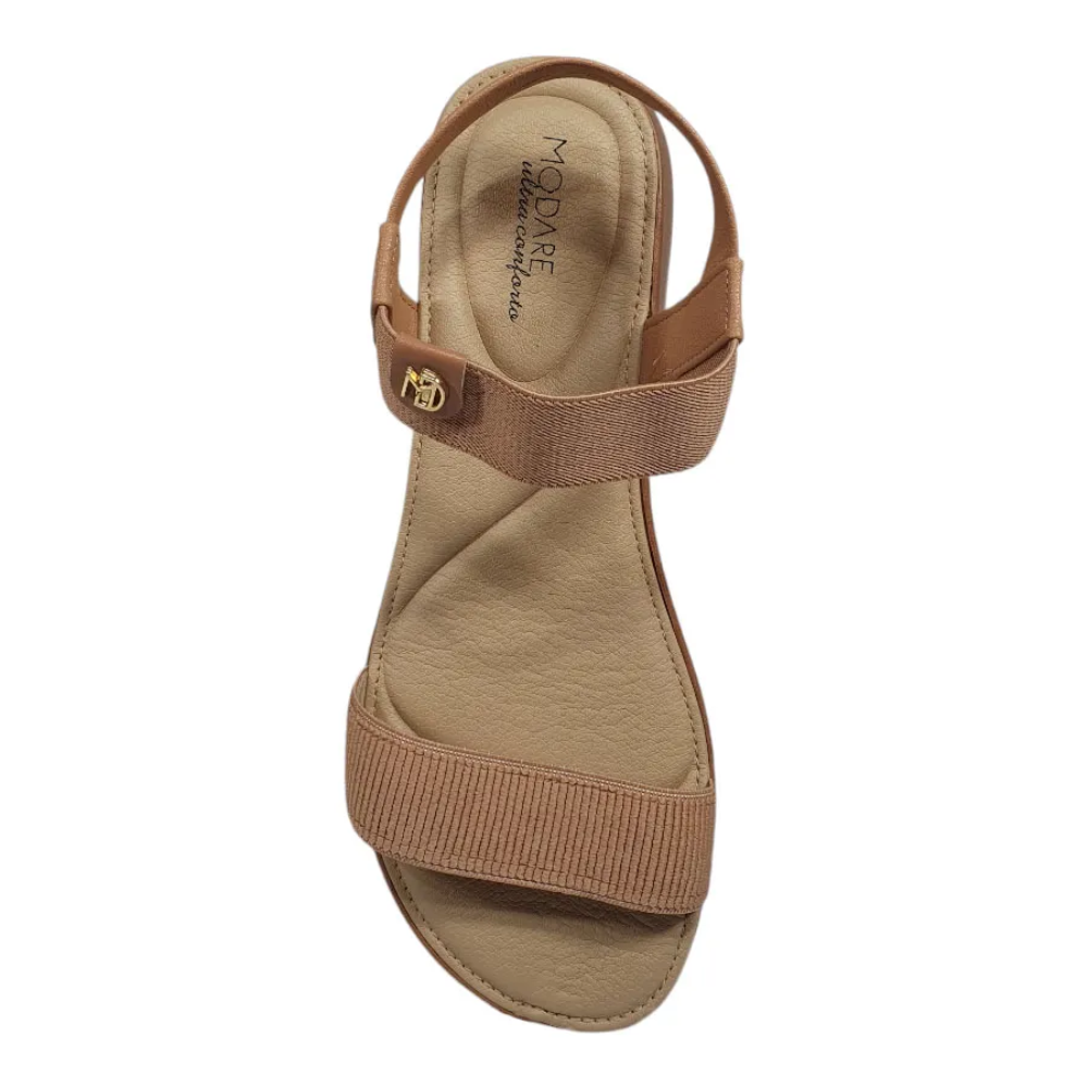 Tamanco Feminino Modare Napa Nude Confortavel Casual Marrom 4