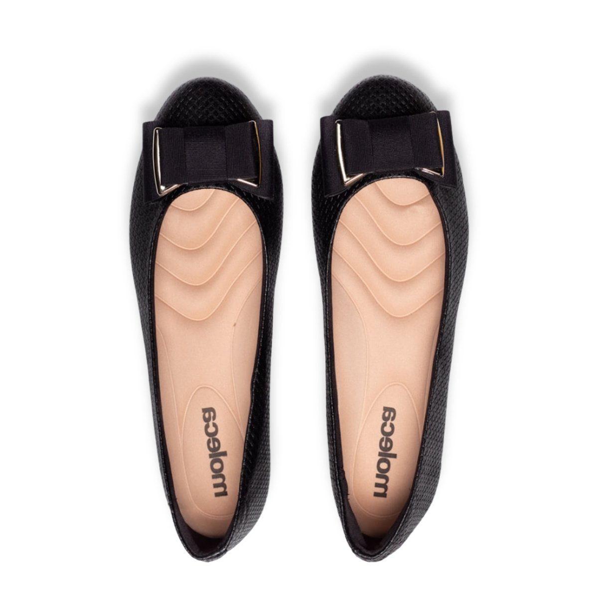 Sapatilha Feminina Moleca Laco Delicado Confortavel Preto 3