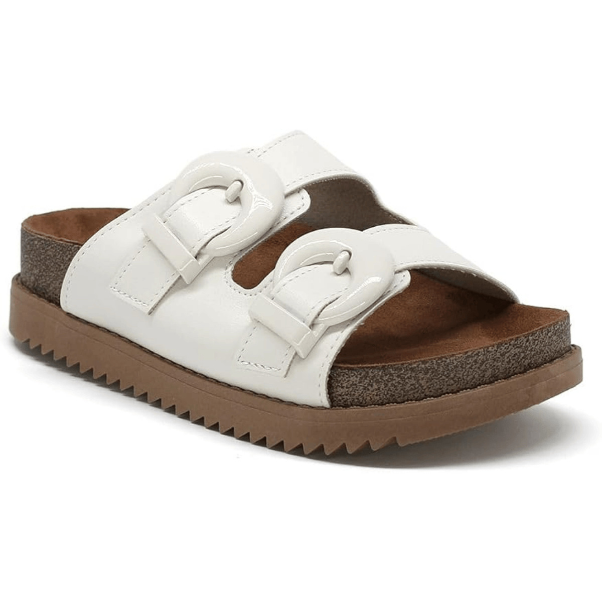 Tamanco Moleca Branco Off Feminino Estiloso Versatil 