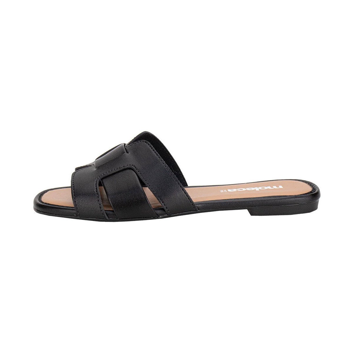 Tamanco Feminino Moleca Napa Turim Preto Casual e Elegante Preto 3