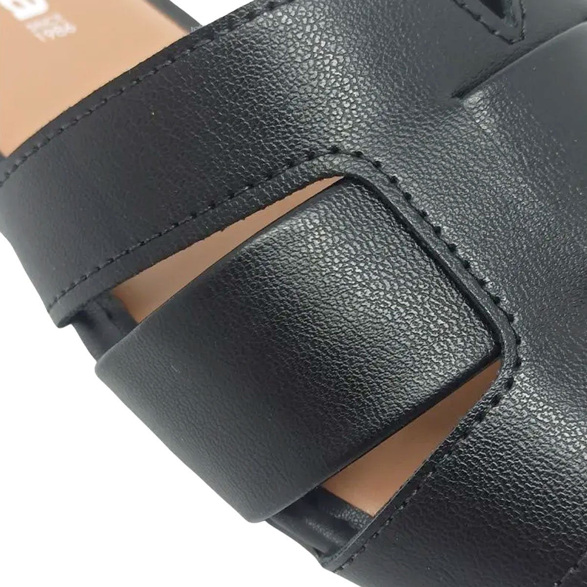 Tamanco Feminino Moleca Napa Turim Preto Casual e Elegante Preto 6
