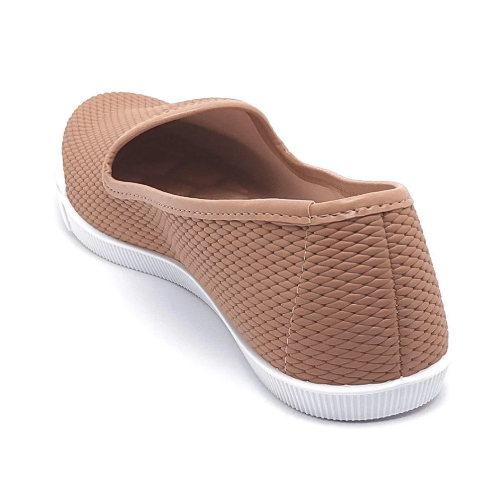 Sapato Casual Feminino Sapatilha Moleca Nude 5109712 Bege 2