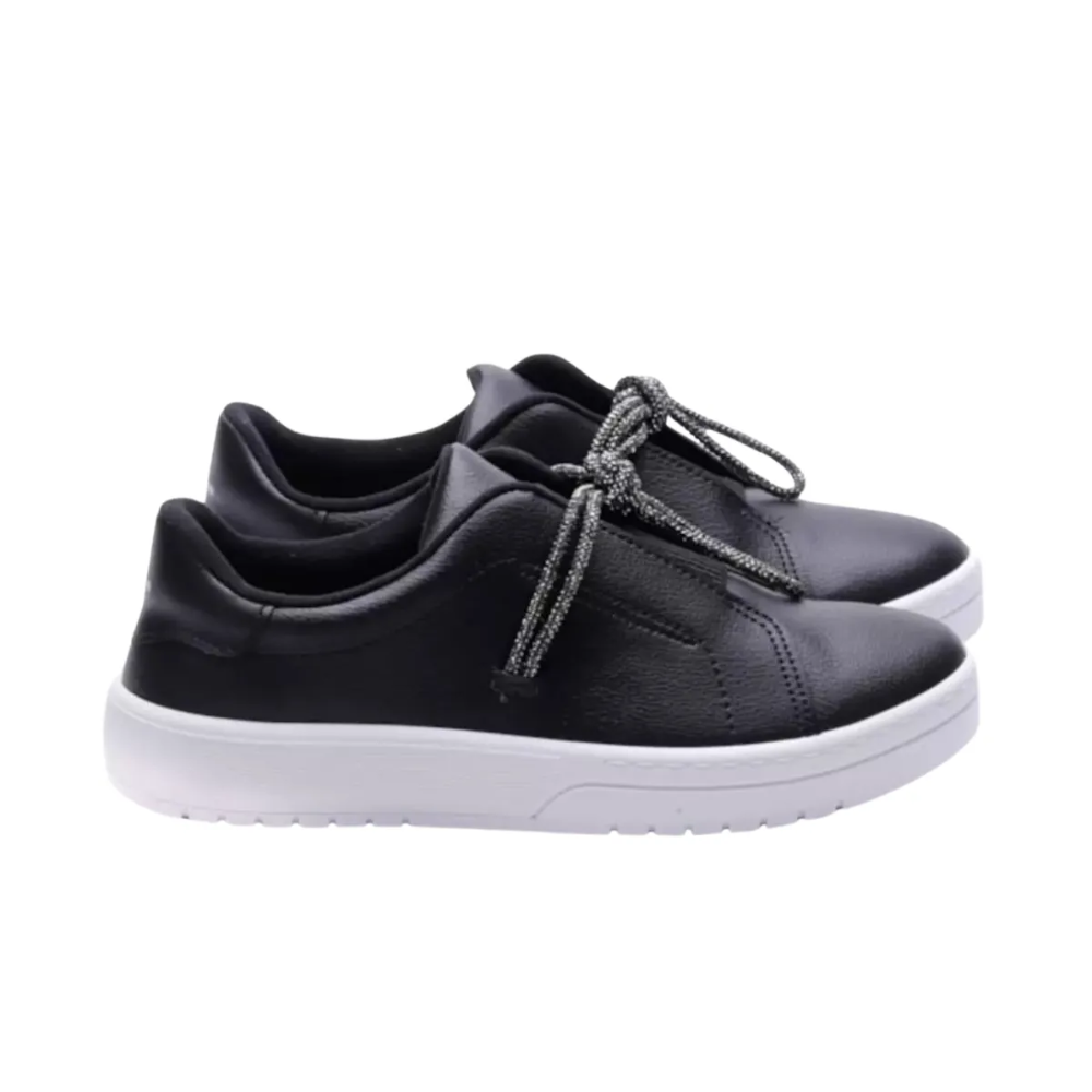 Tenis Moleca Cadarco Brilhante Preto Fume Preto 3