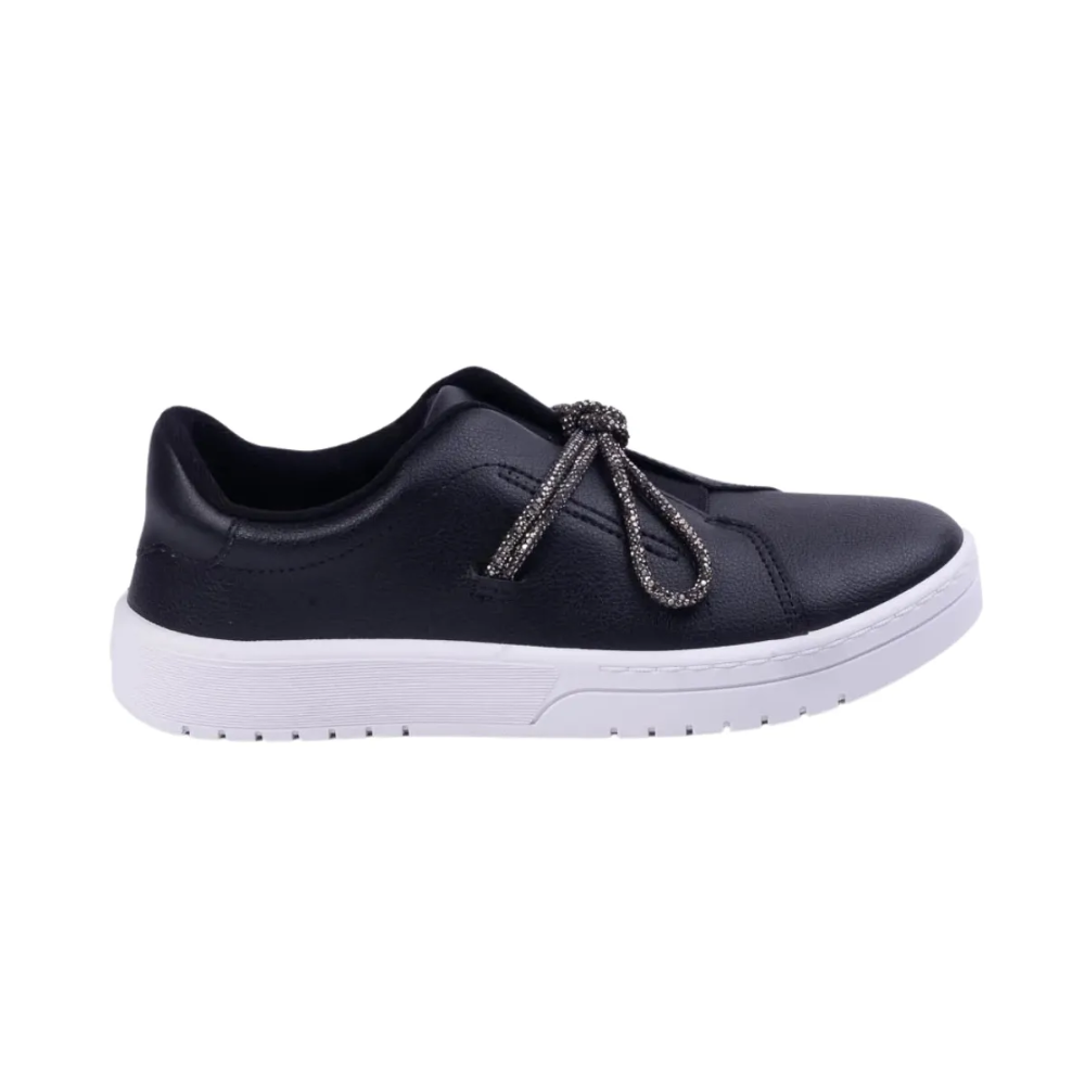 Tenis Moleca Cadarco Brilhante Preto Fume Preto 6