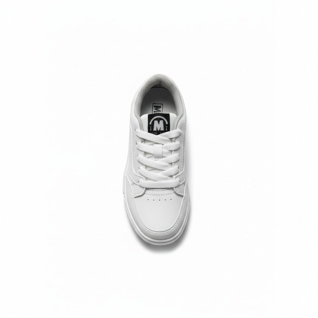 Tenis Molekinho Infantil Branco Napa Meninos Antiderrapante Branco 4