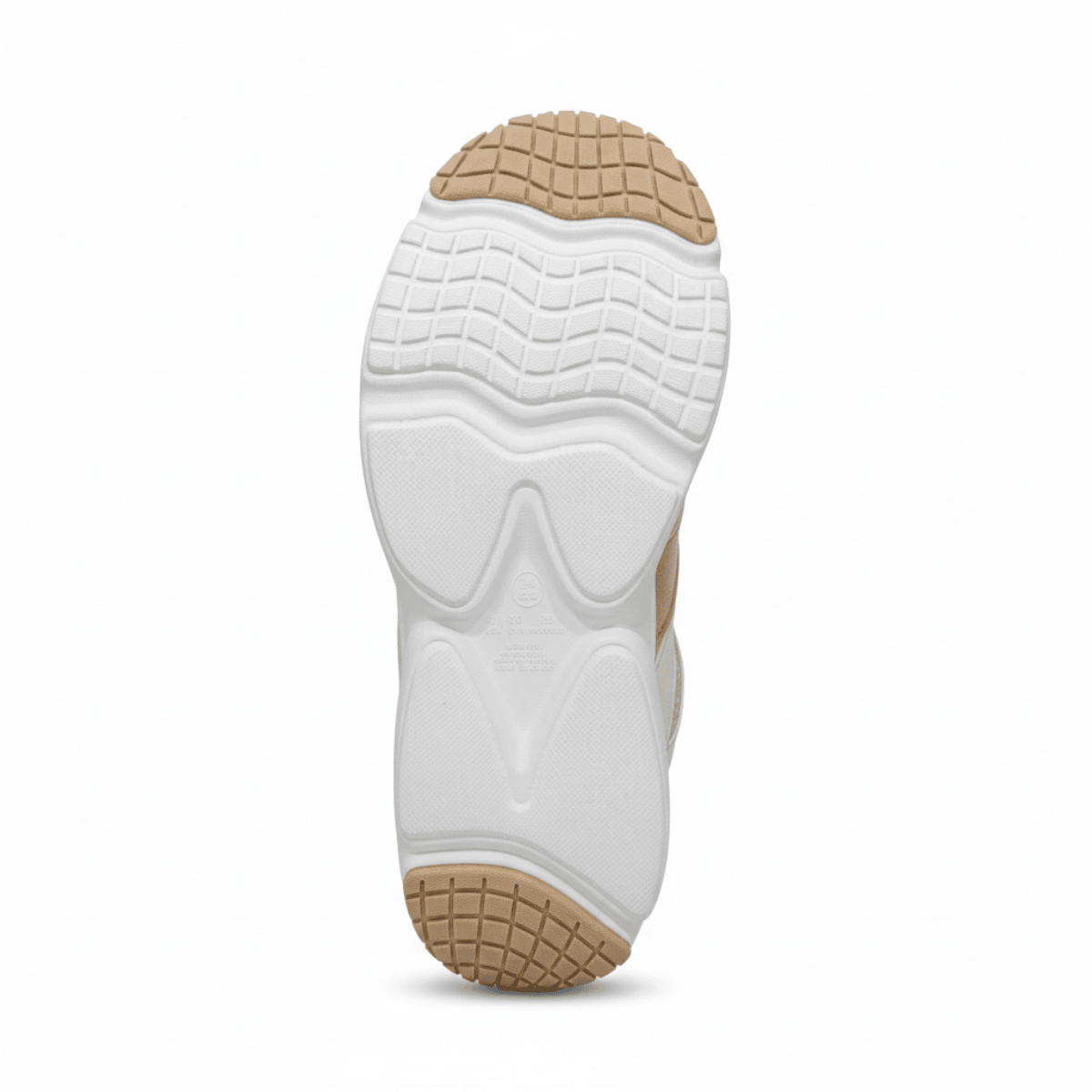 Tenis Feminino Vizzano Camurca Cadarco Off White Bege  Marrom/Bege 6