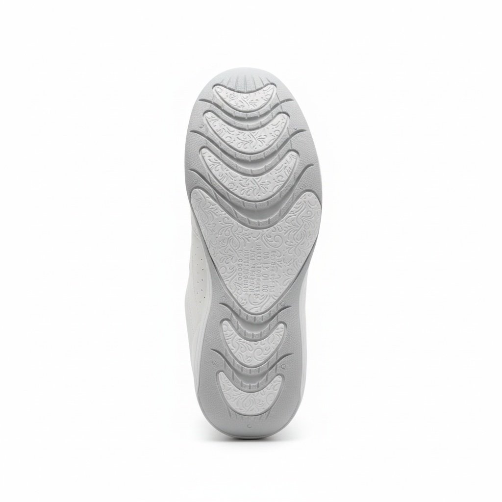 Tenis Kolosh Branco Ziper Lateral Ortopedico Feminino Branco 6