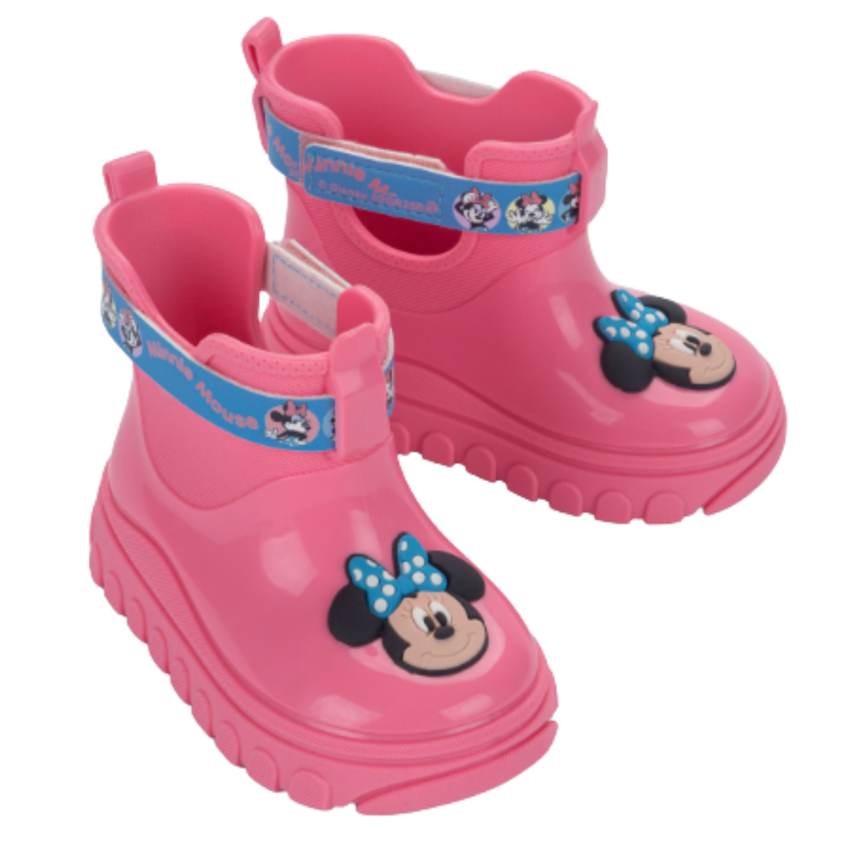 Grendene Galocha Infantil Divertida Rosa e Azul