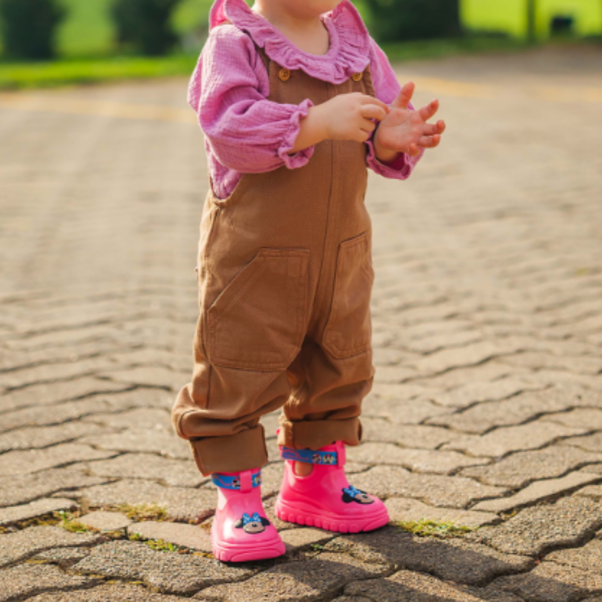 Grendene Galocha Infantil Divertida Rosa e Azul Rosa 3