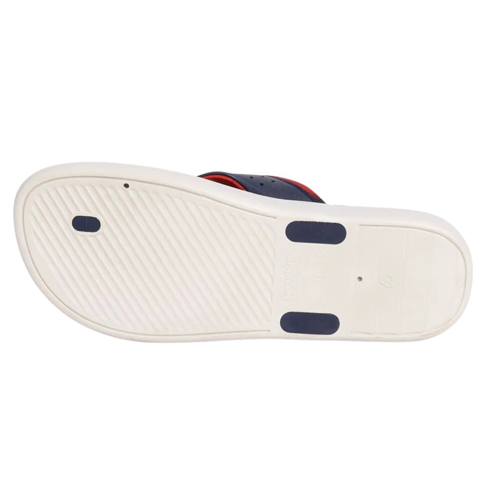 Chinelos Cartago Dallas Vermelho Azul Meninos Leveza Macio Azul Marinho 6