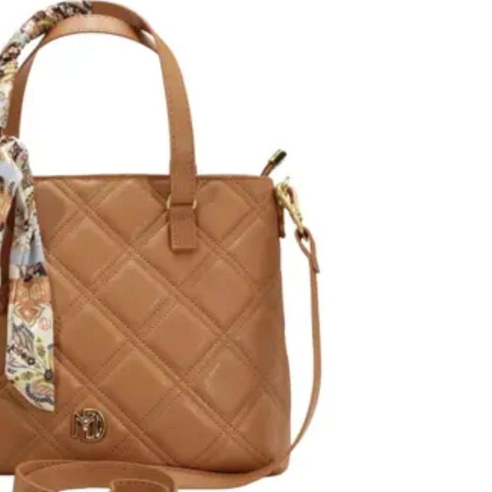 Bolsa Modare Napa Nude Feminina Estilo Moderno Espacosa Marrom 6