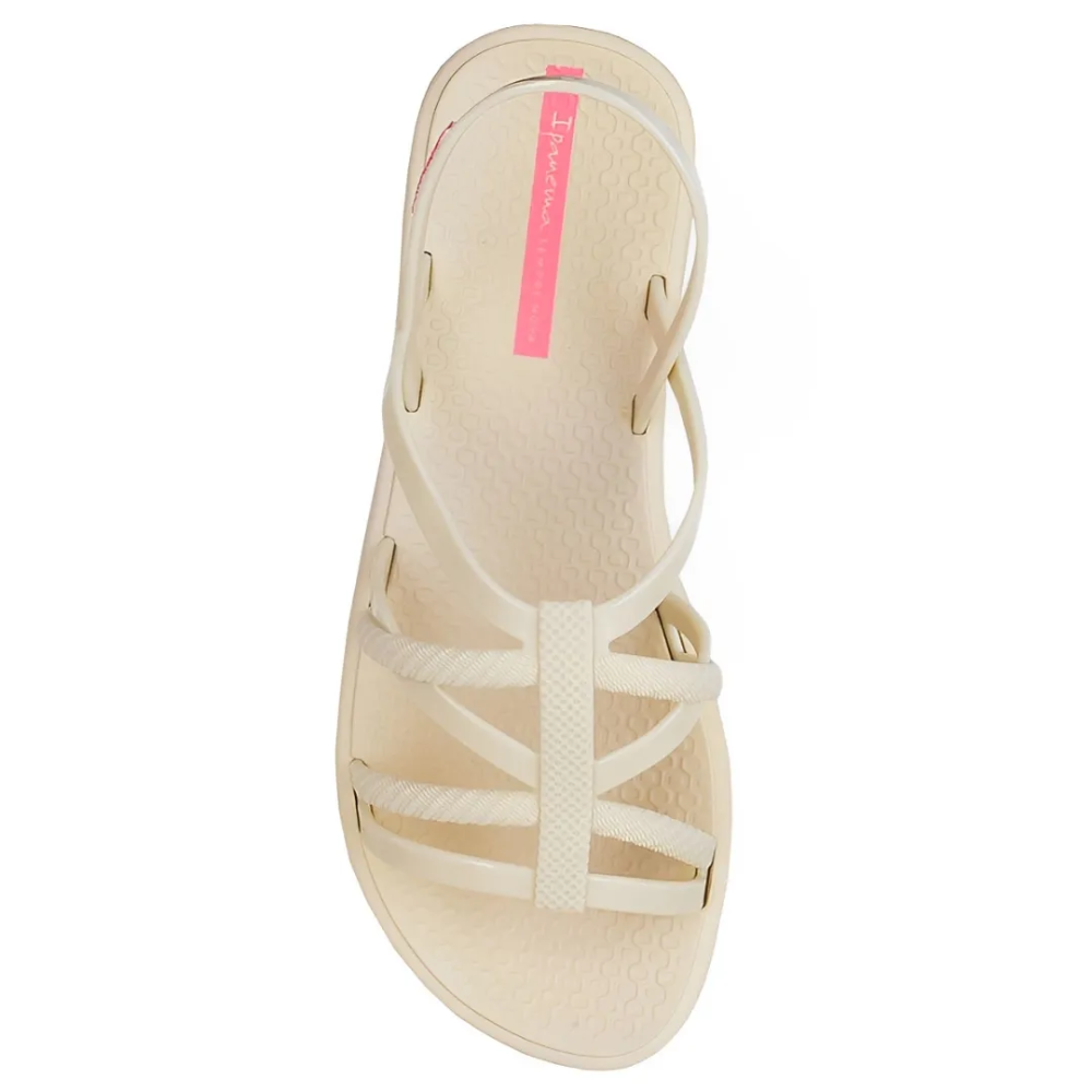 Sandalia Ipanema Plataforma Bege Rosa Conforto e Estilo Bege 4
