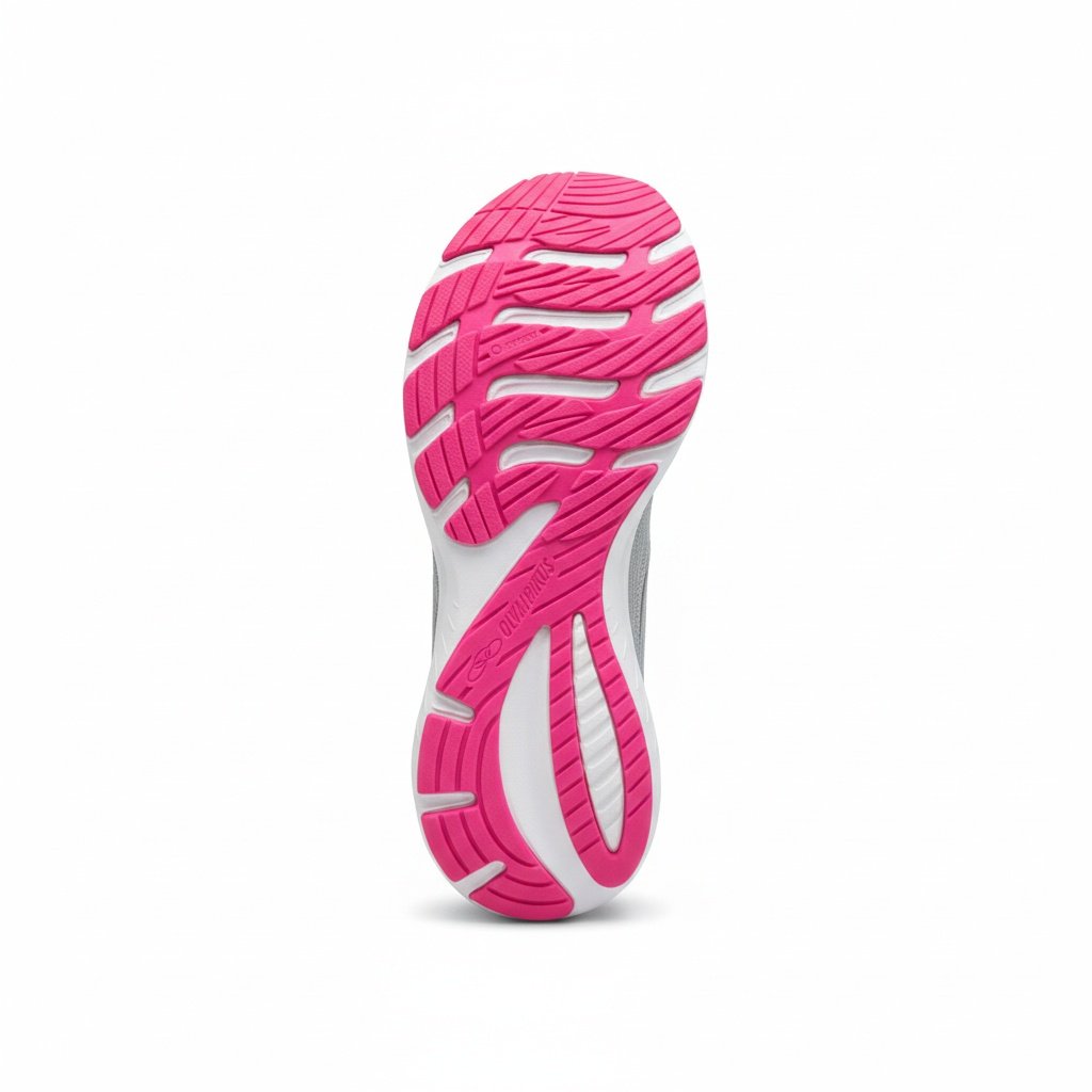 Olympikus Swift 5 Lunar Amortecimento Superior Cinza Rosa Cinza 6