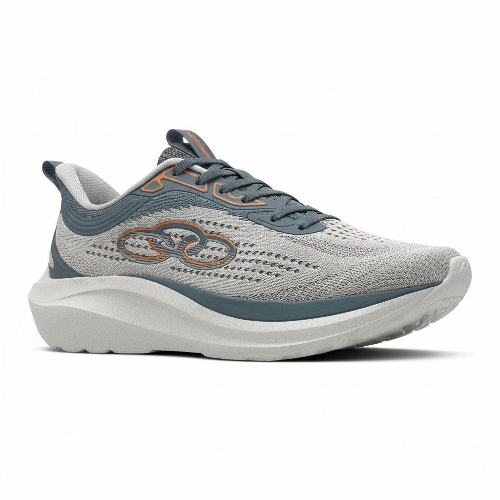 Tenis Olympikus Running Cinza Steel Masculino Esportivo
