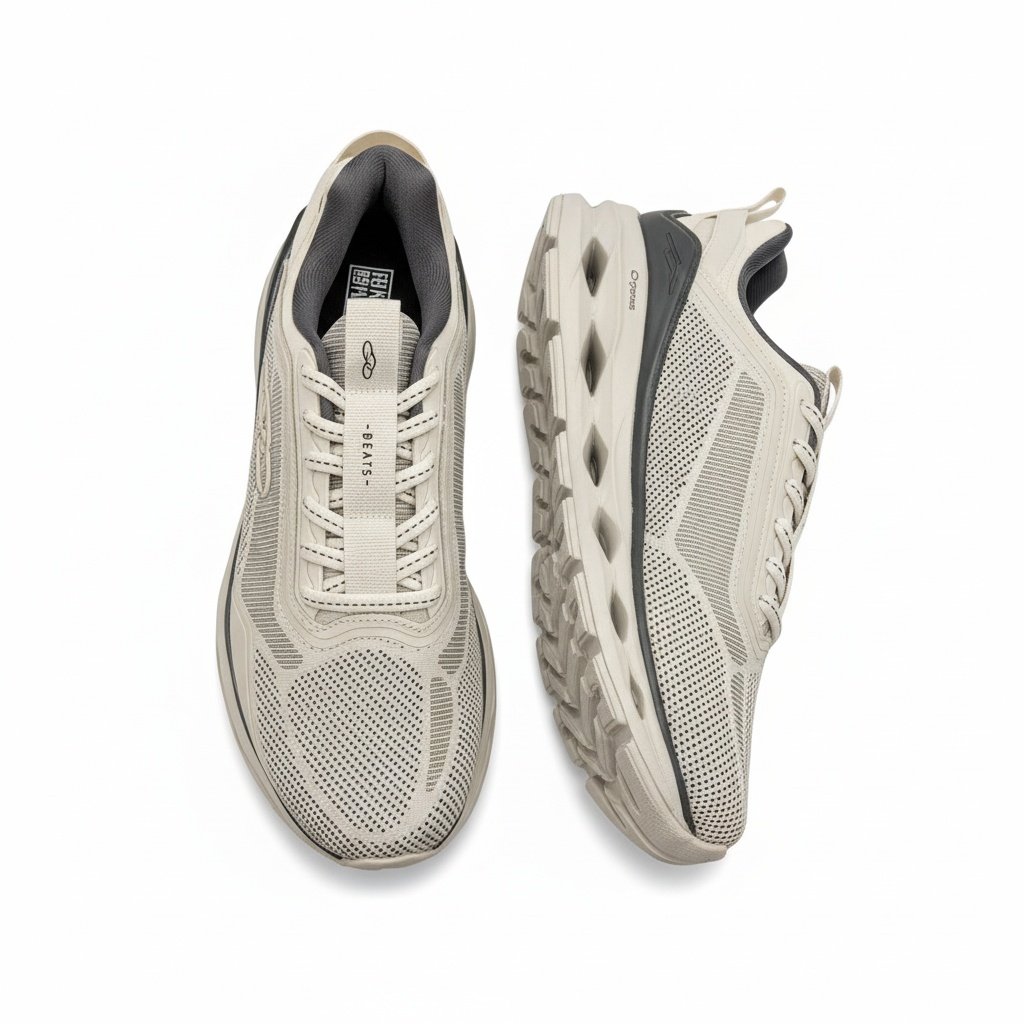 Tenis Olympikus Beats Arenito Chumbo Esportivo Masculino Bege 5