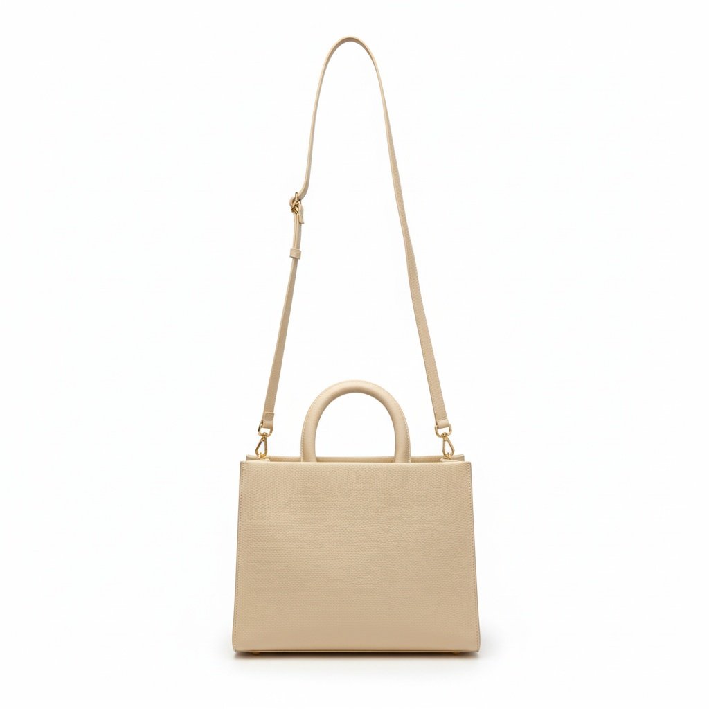 Bolsa Beira Rio Matelasse Creme Alca Dupla Casual Bege 5