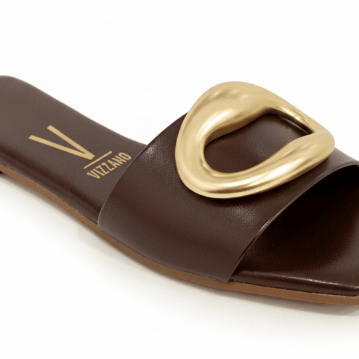 Rasteira Feminina Vizzano Cacau Leveza Confortavel Marrom 5