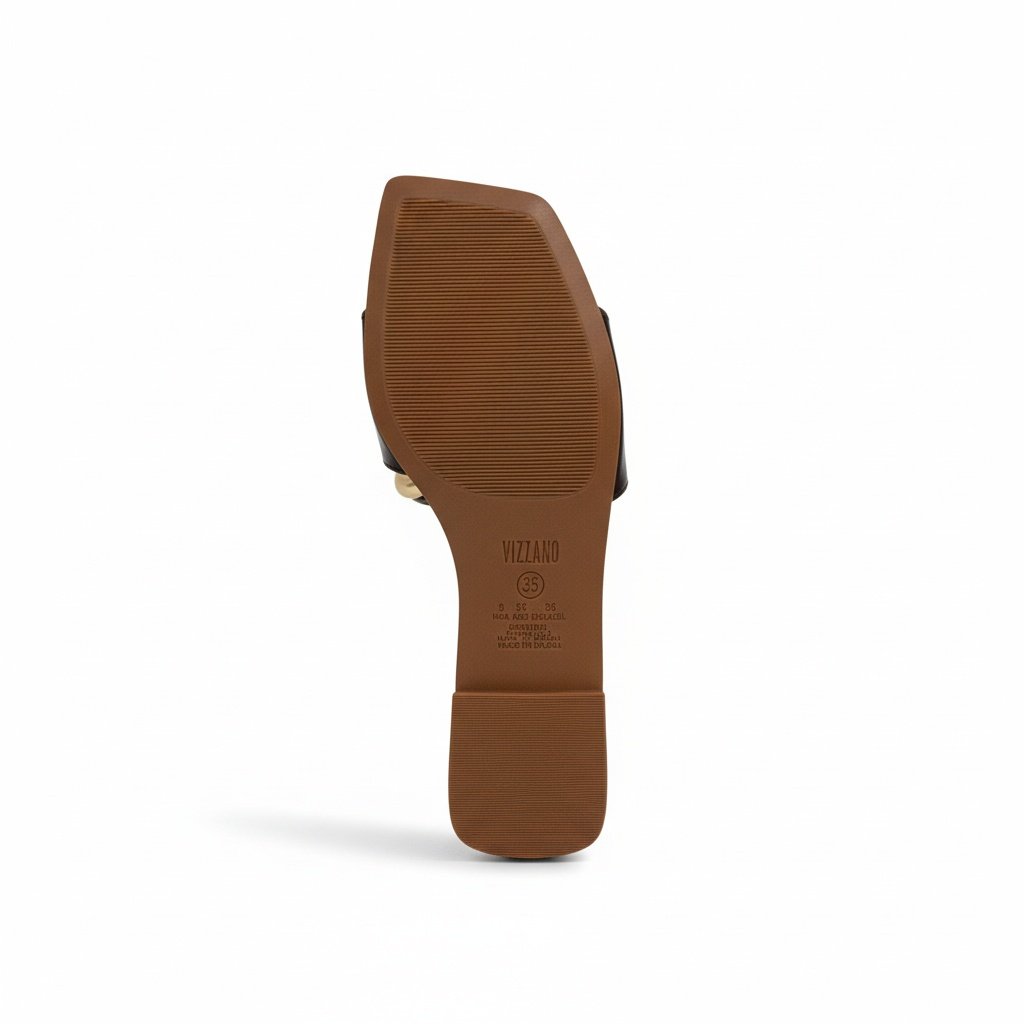 Rasteira Feminina Vizzano Cacau Leveza Confortavel Marrom 6