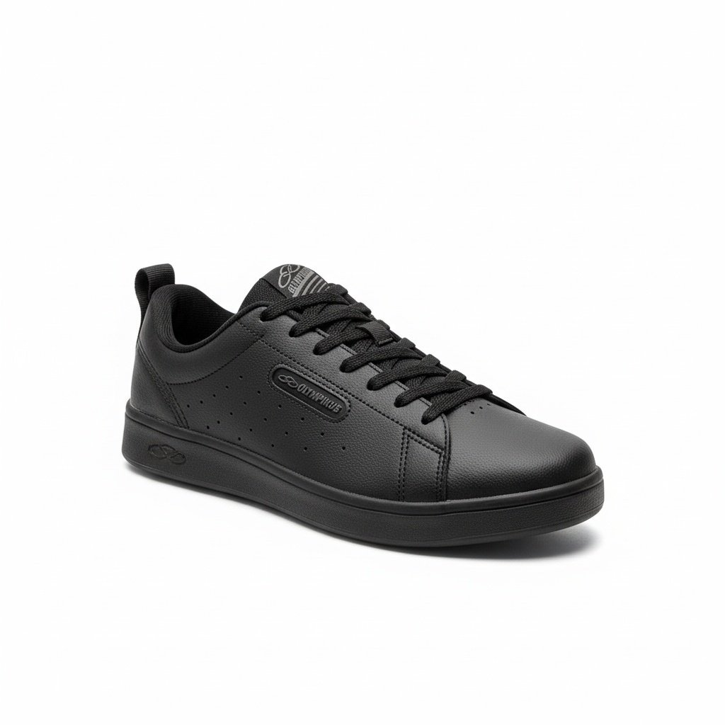 Tenis Olympikus Masculino Preto Only 2 Caminhada Leve