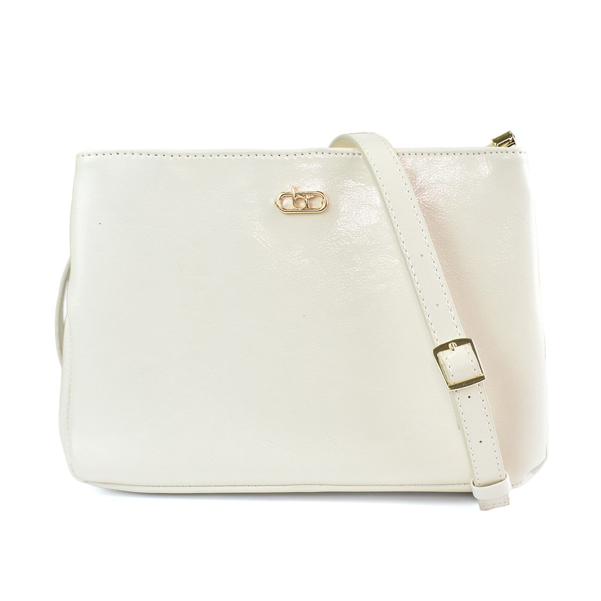 Bolsa Beira Rio Visual Impecavel Sofisticado Branco Off Branco 2