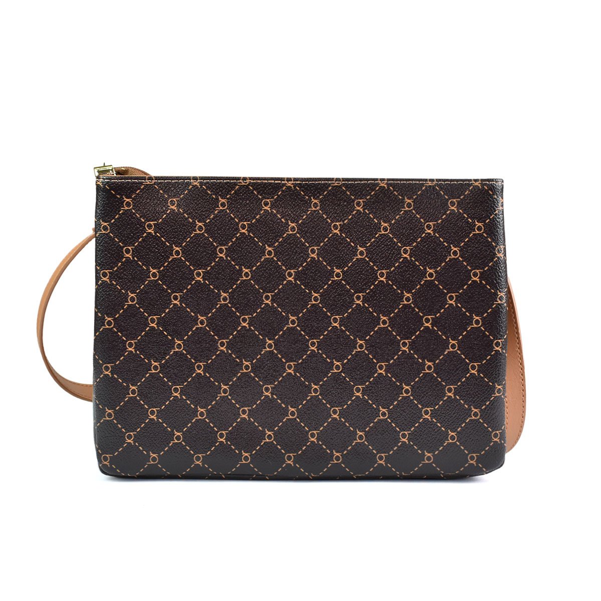 Bolsa Feminino Beira Rio Preta Fashion Charmosa Elegante Café 4