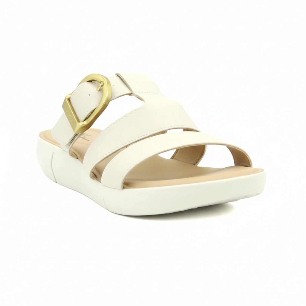 Tamanco Modare Feminino Branco Off Ortopedico Casual