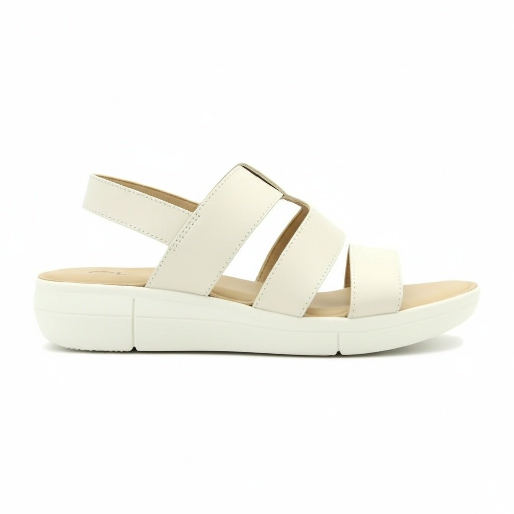 Tamanco Modare Feminino Branco Off Ortopedico Casual Branco 2