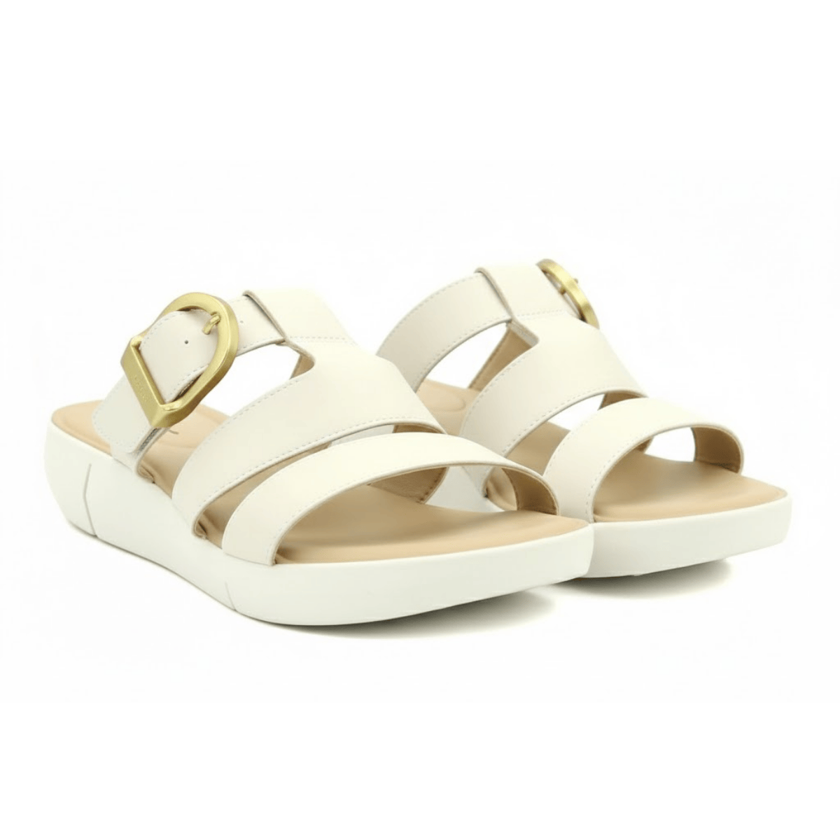 Tamanco Modare Feminino Branco Off Ortopedico Casual Branco 4