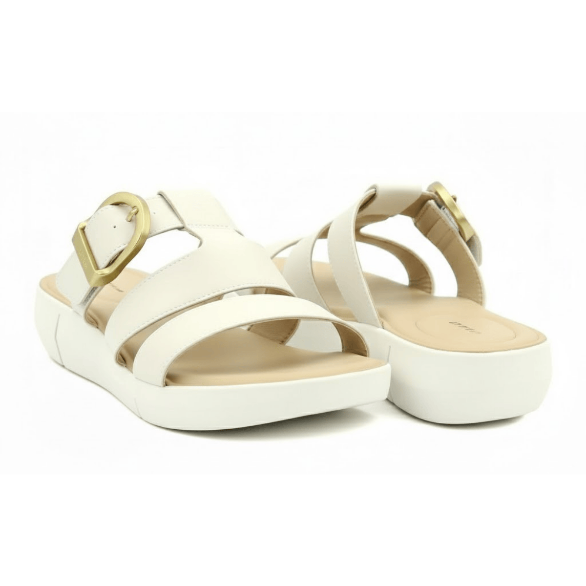 Tamanco Modare Feminino Branco Off Ortopedico Casual Branco 5