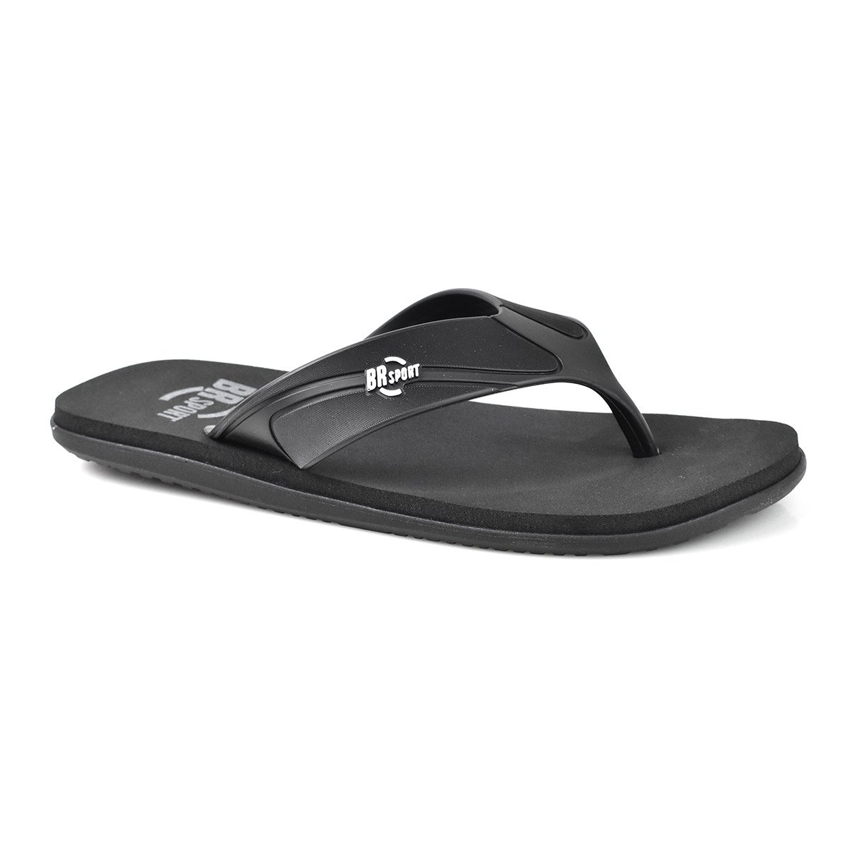 Chinelo BR SPORT I5 Masculino Preto Ortopedico