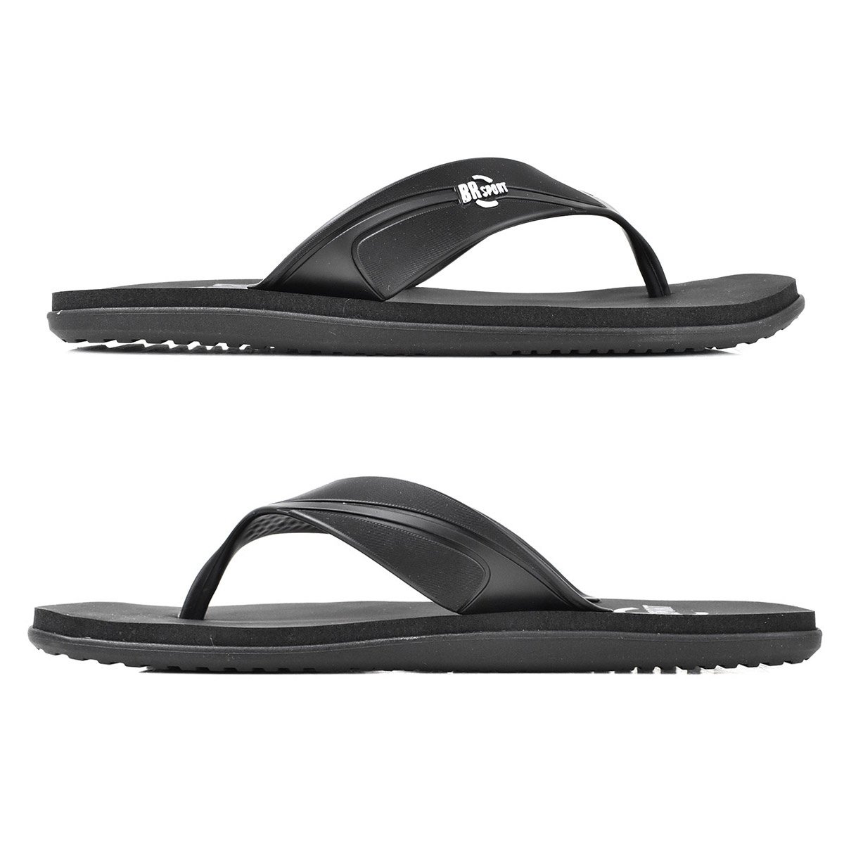Chinelo BR SPORT I5 Masculino Preto Ortopedico Preto 3