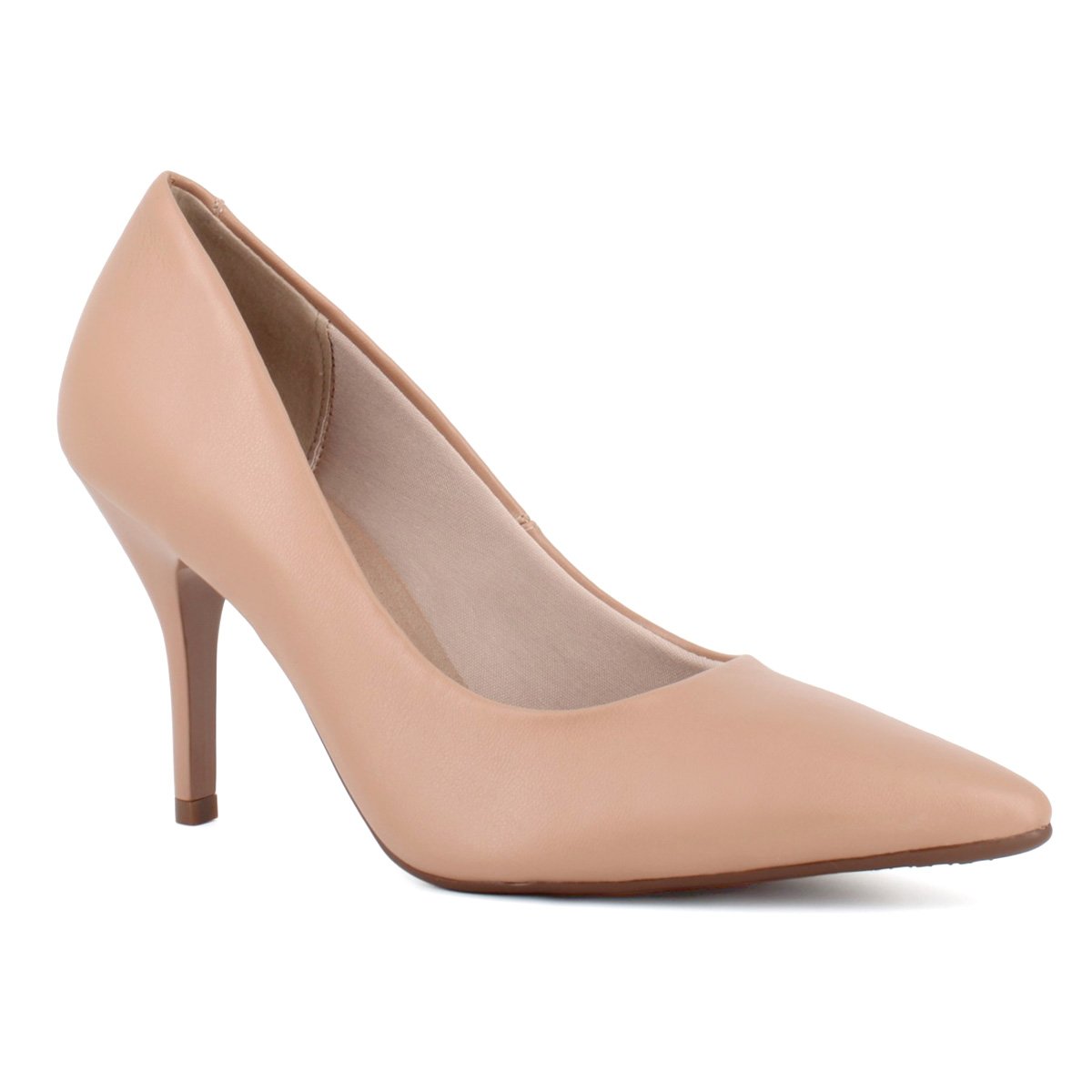 Scarpin Beira Rio Feminino Napa Nude Elegancia Social