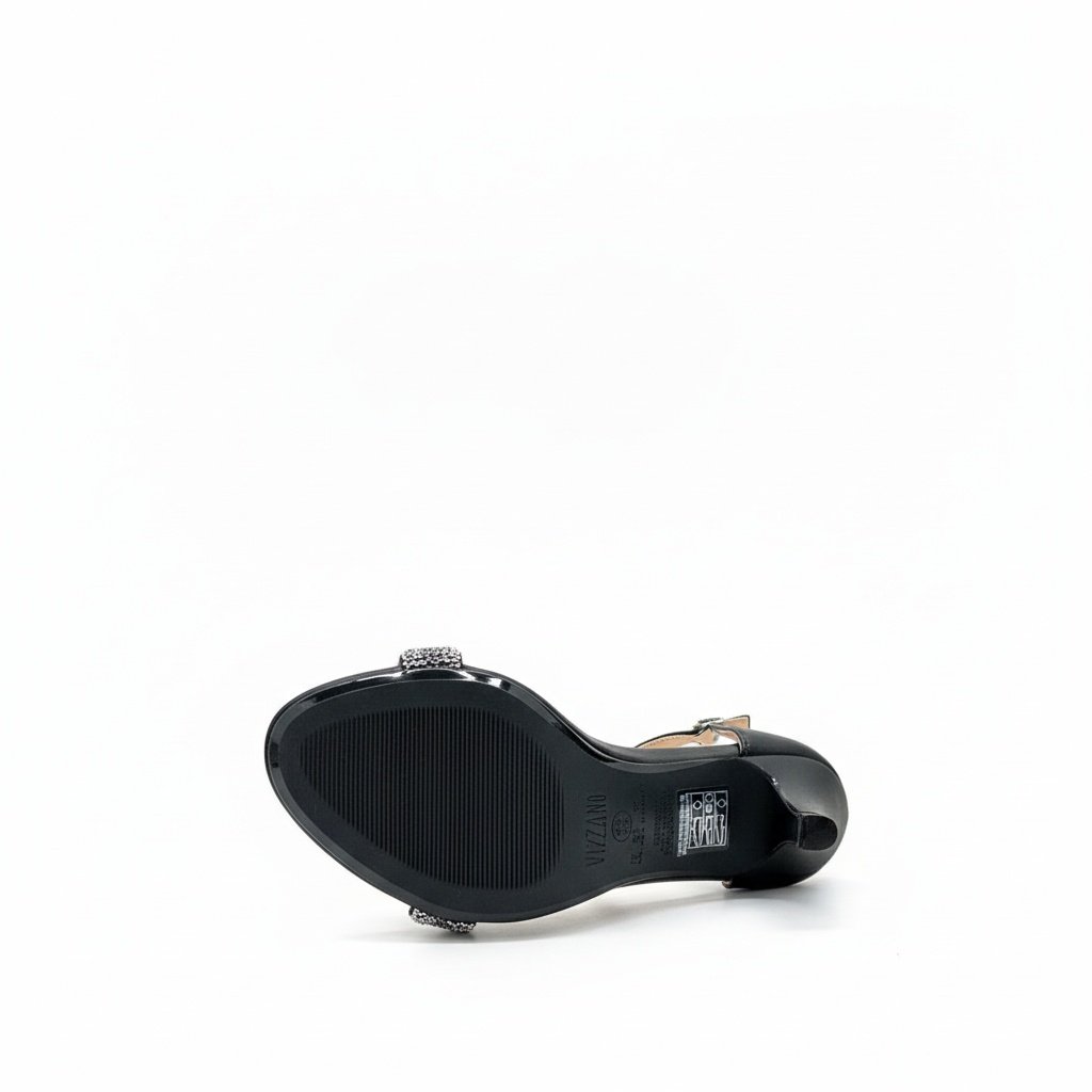 Sandalia Vizzano Pelica Feminino Preto Cristal Preto 5