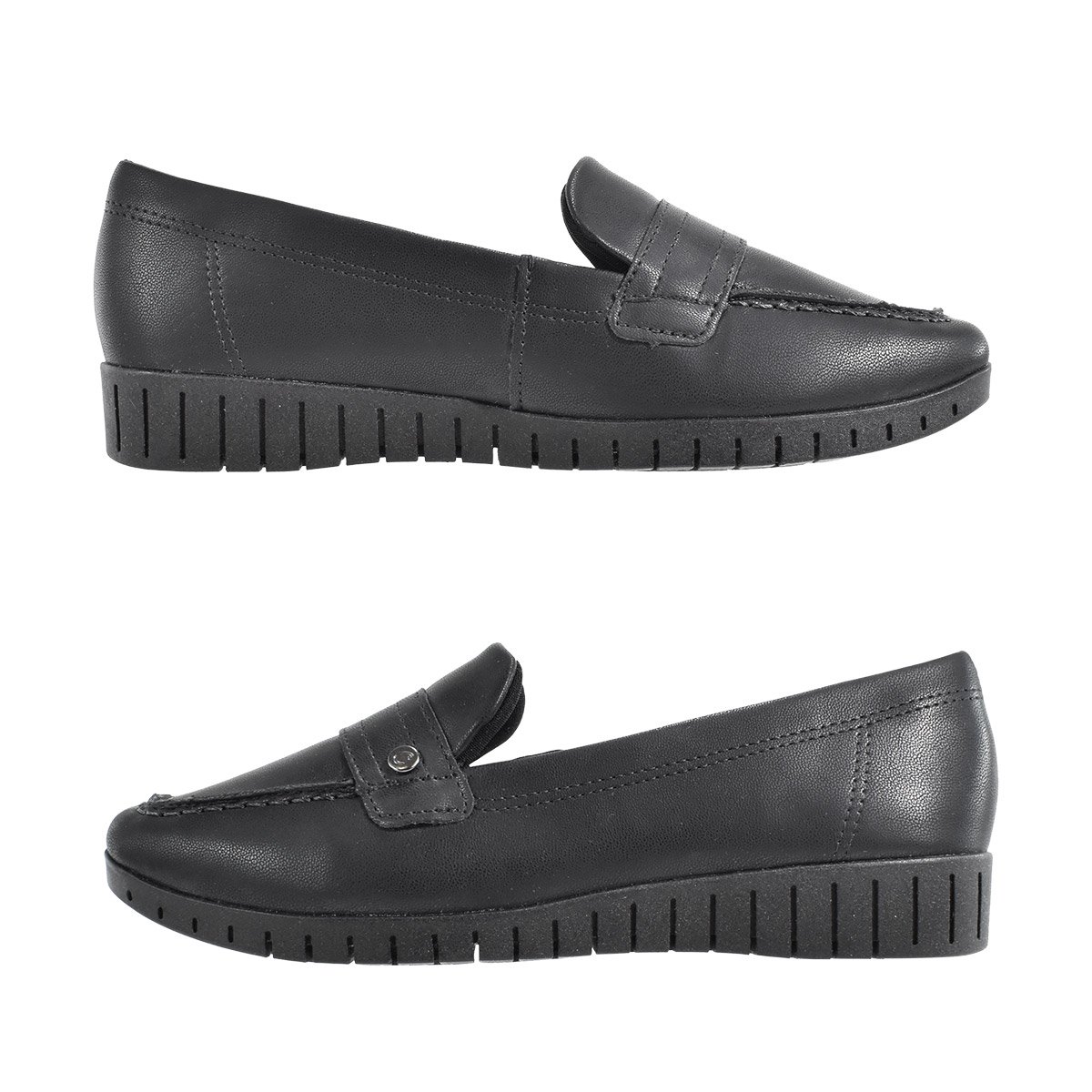 Mocassim Campesi Feminino Elegante e Confortavel Preto L9164 Preto 6