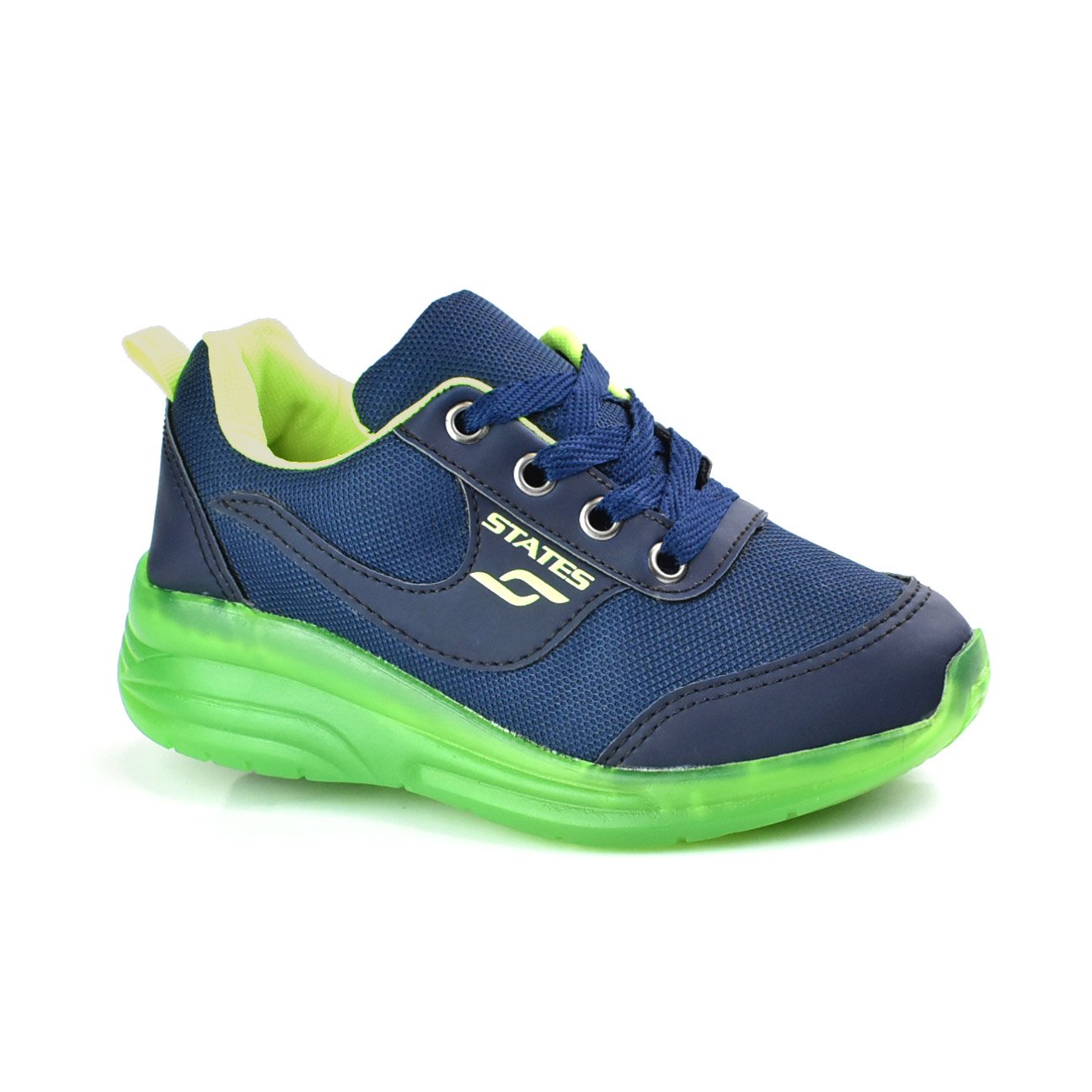 Tenis Botinho Meninos Rodinha Radical Removivel Azul Verde