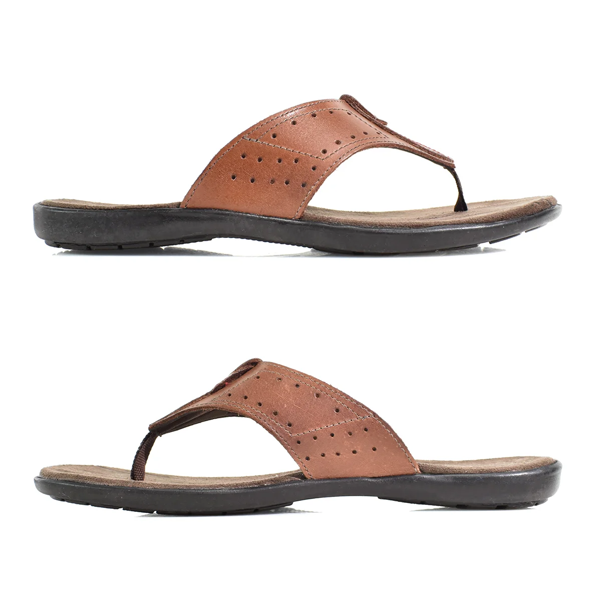 Chinelo Masculino GDV Pinhao Ortopedico Casual Marrom 4