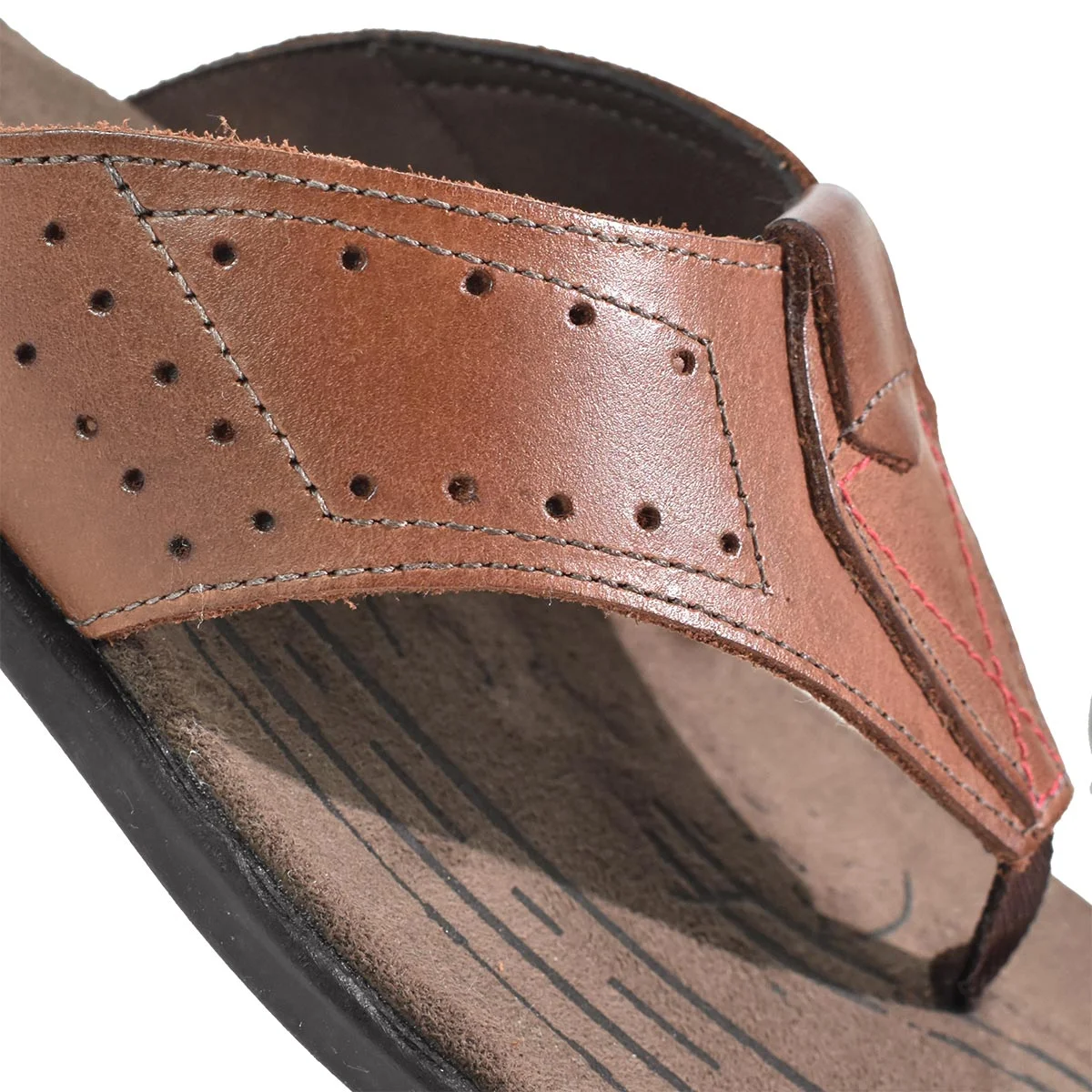 Chinelo Masculino GDV Pinhao Ortopedico Casual Marrom 5