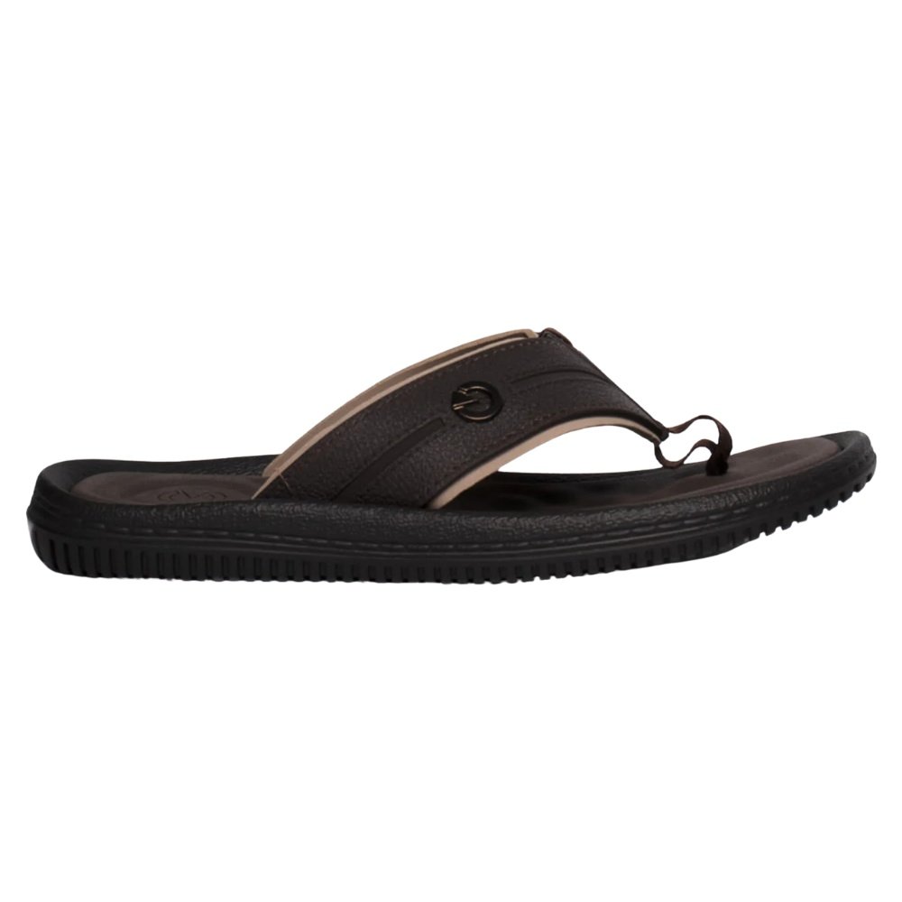 Chinelos Cartago Fiji Vi Marrom Escuro Bege Conforto Casual Marrom 3