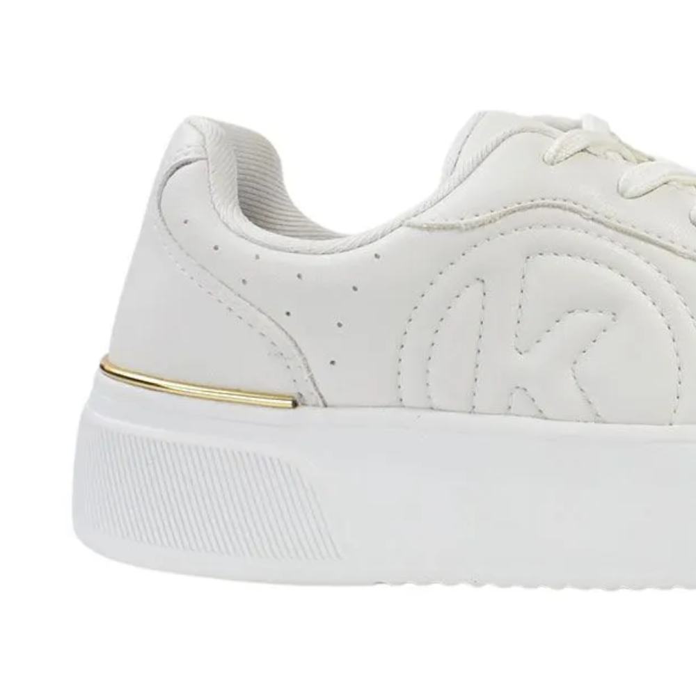 Tenis Kolosh Confort Casual Feminino Branco Ortopedico Branco 5