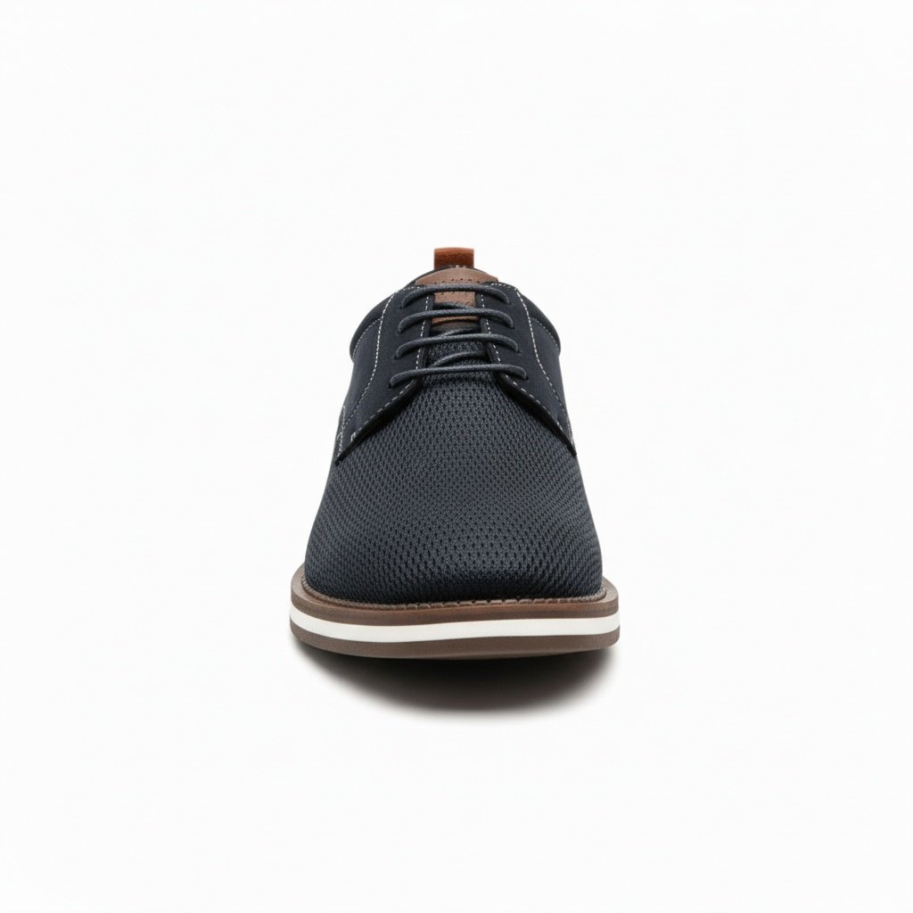 Sapato Democrata Metropolitan Type Couro Azul Navy Cadarco Azul 3