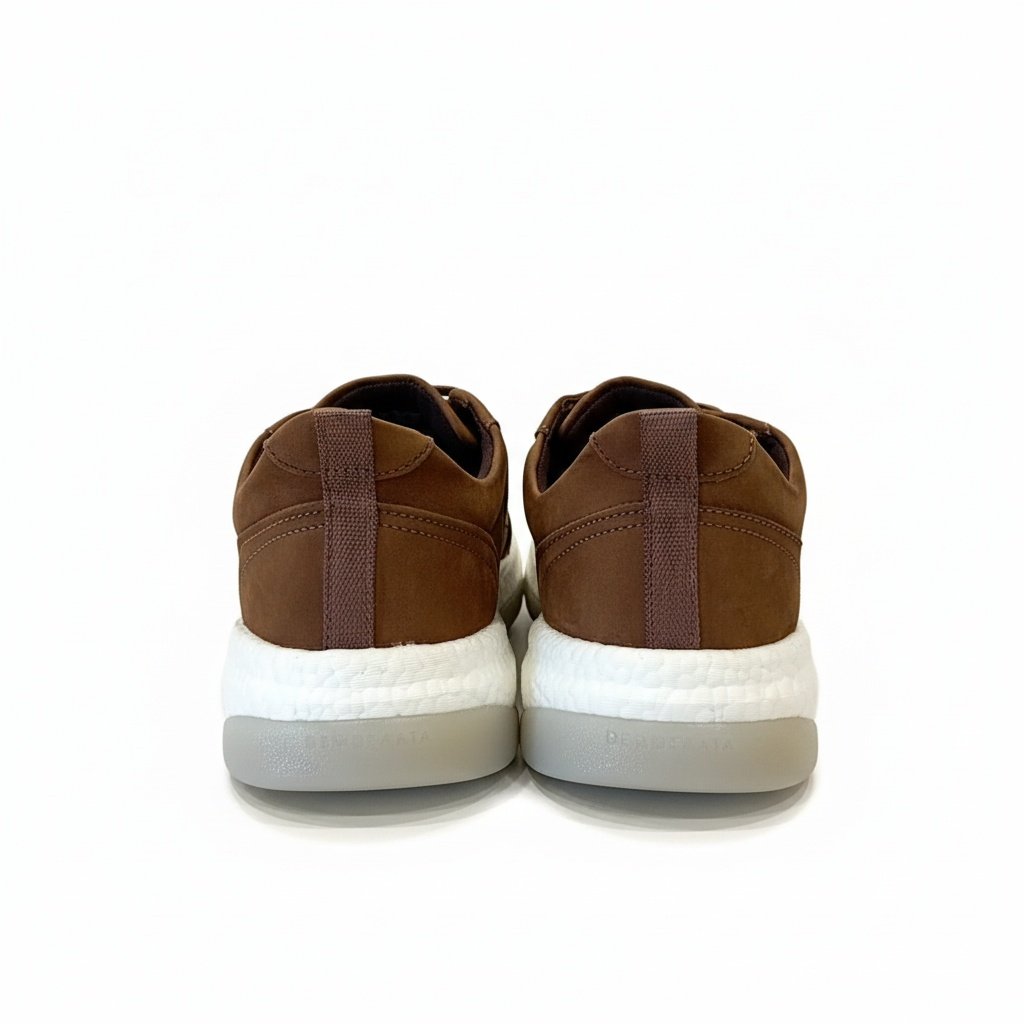 Democrata Tenis Casual Castanho Camurca Masculino Casual Marrom 5