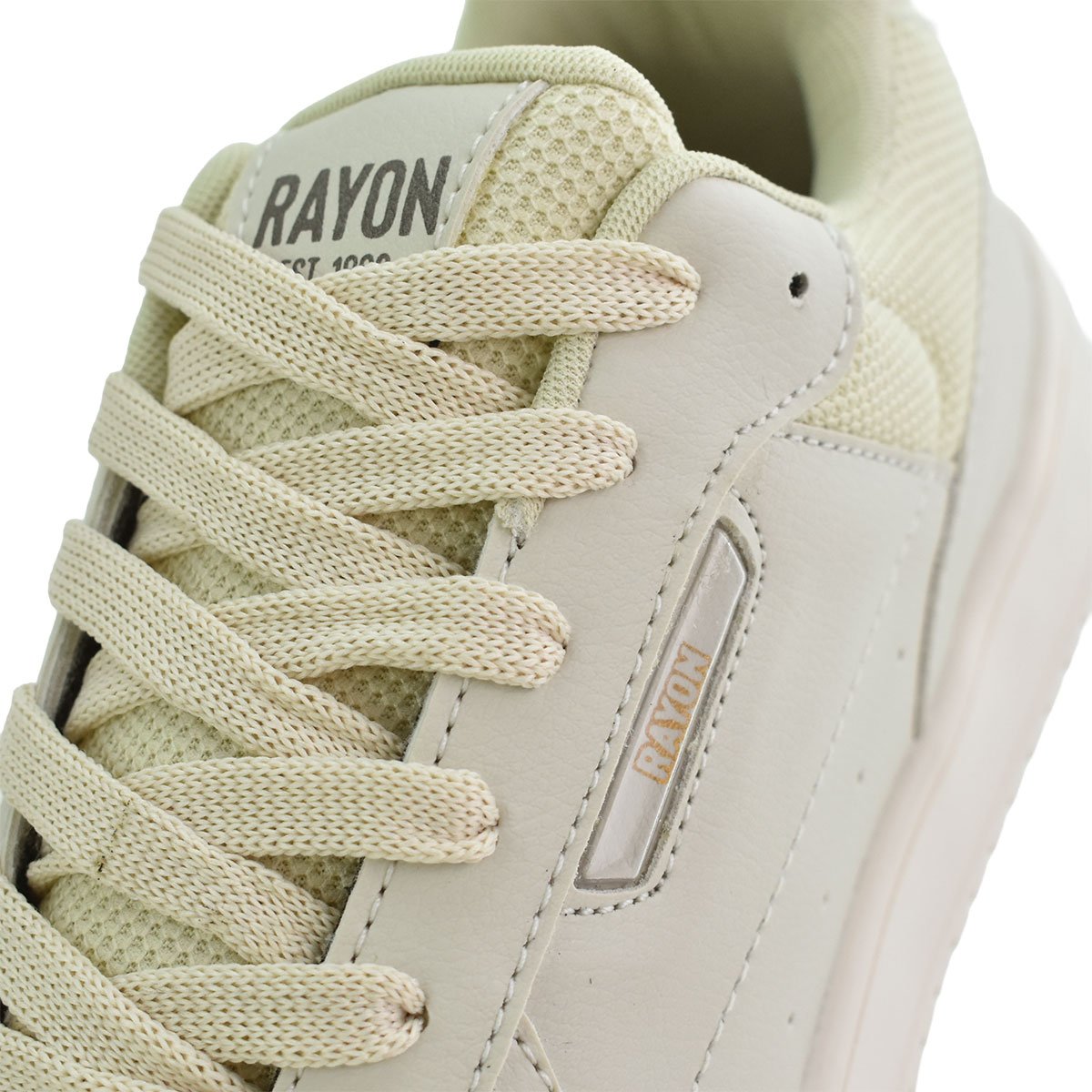 Tenis Rayon masculino leve resistente Antiderrapante Bege Bege 5