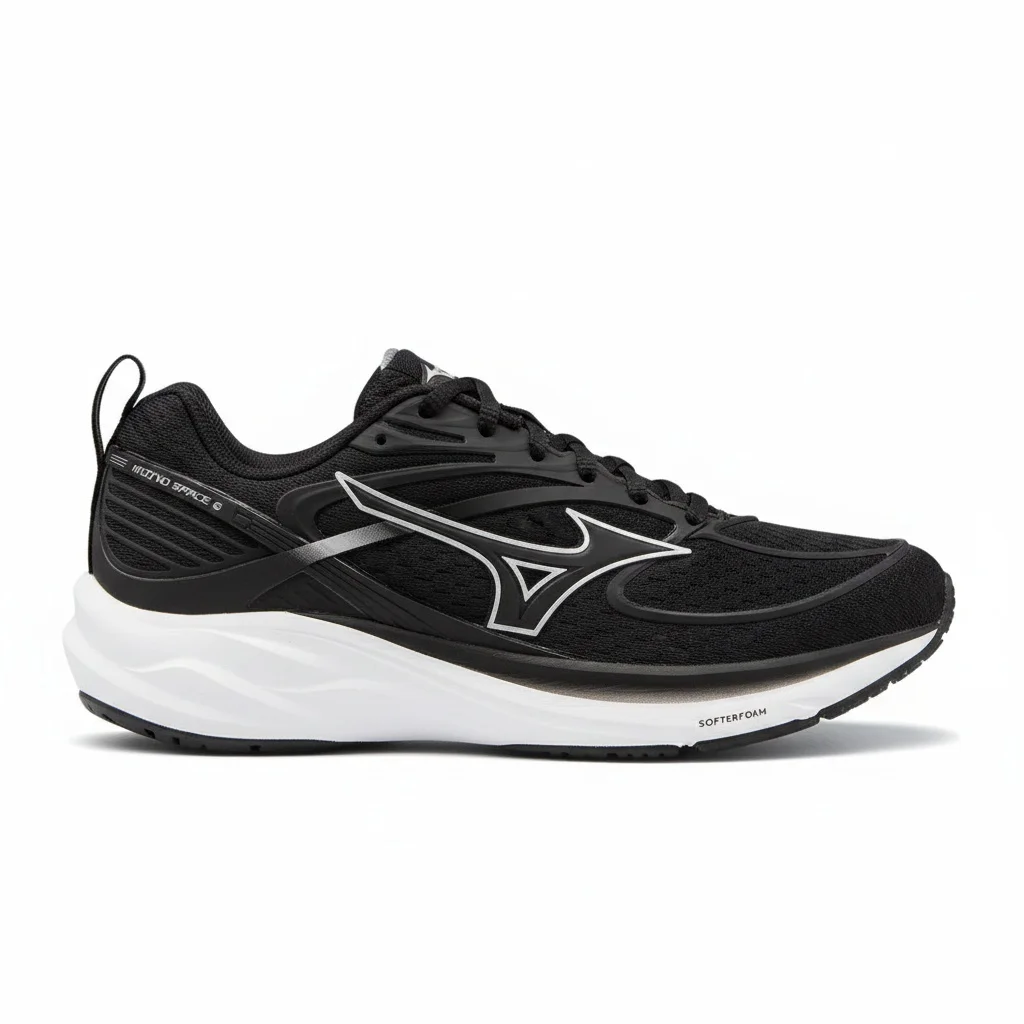 Tenis Mizuno Space 6 Preto Masculino Esportivo Preto 5